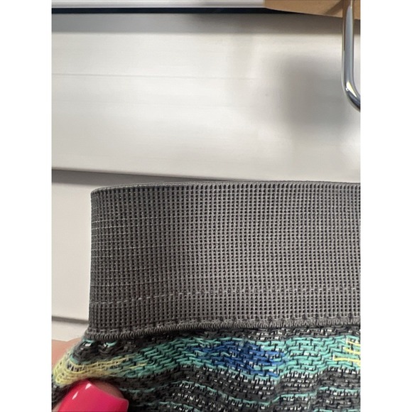 American Eagle Aztec Print Boho Embroidered Cotton Skirt Women's Size 8 - Picture 4 of 7